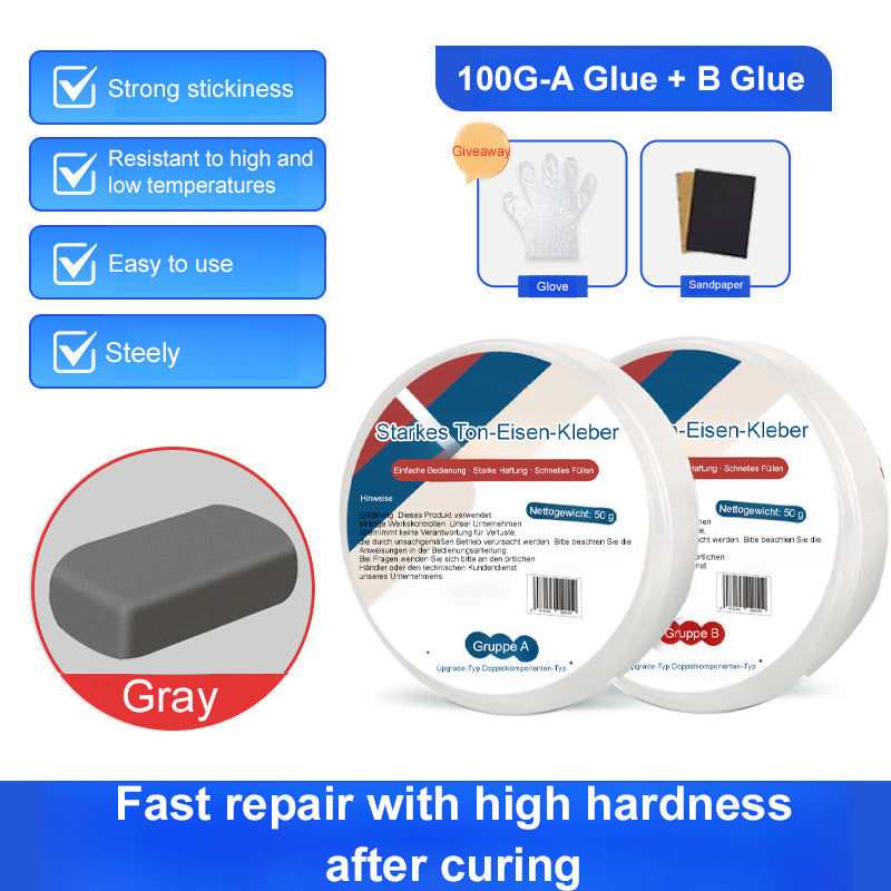 [Pipe Freezing and Crack Buster] Leak-proof/🍄Solidifying Iron Adhesive💙It has been adopted by over 200,000 homes and hundreds of small businesses, with a satisfaction rate of 99.8%.