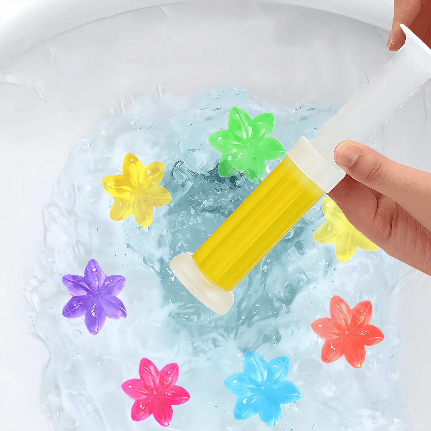 🔥Hot Sale🚽108 Flowers Toilet Cleaner Gel Stamp-9 Fragrances