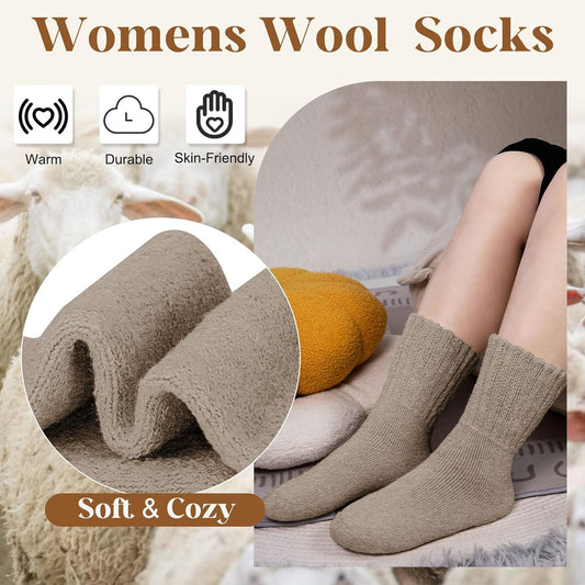 🏆 Buy 3 Get 2 Free - Women's Solid Mid-calf Socks