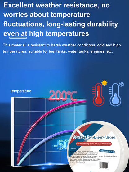 [Pipe Freezing and Crack Buster] Leak-proof/🍄Solidifying Iron Adhesive💙It has been adopted by over 200,000 homes and hundreds of small businesses, with a satisfaction rate of 99.8%.