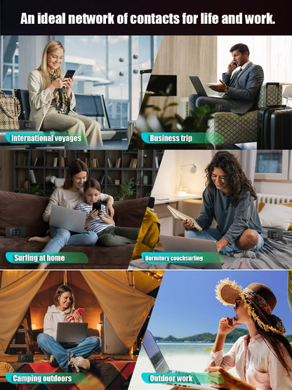 🔥One-Time Payment, Lifetime Free Satellite WiFi 🛰️50 Mbps High-Speed | Full Charge Lasts 1 Month 🔋