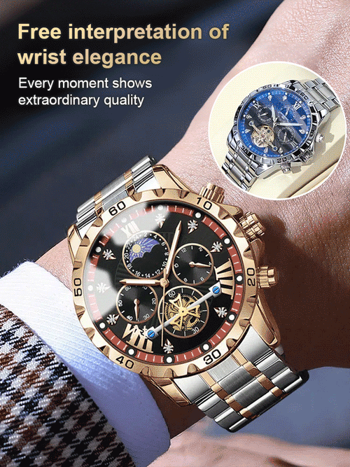 🔥Century-Old Watch Brand 2025 Tourbillon Watch ⌚ | 19ATM Water Resistance 🌊 | 10x Compensation for Counterfeits ✅ | Authentic Direct Shipping 🚢