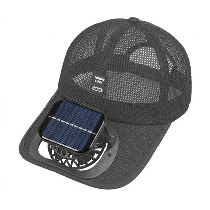 🚀 Solar Fan Hat: Sun to Breeze Instantly, No More Heatstrokes!