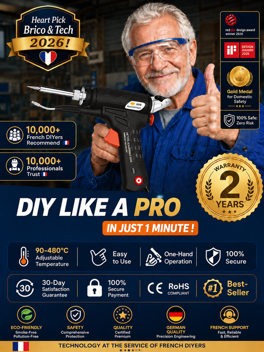 🛠️Stop paying $500 for handy repairs!🔥 Weld like a pro in 2 seconds with this military-grade tool.