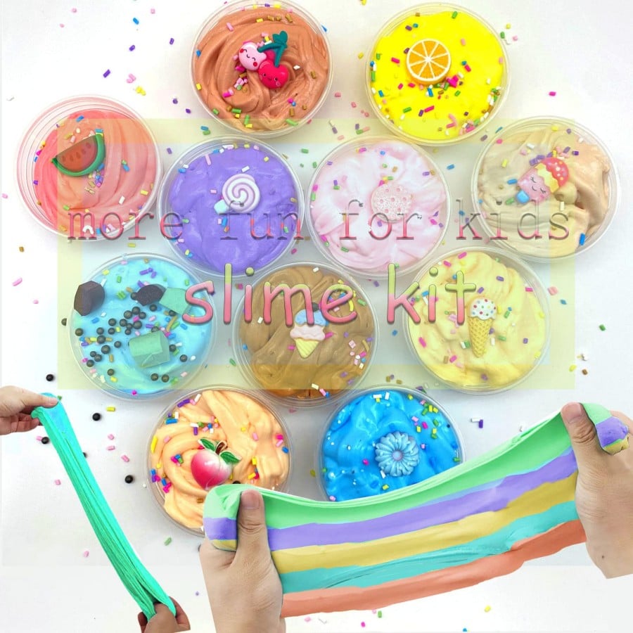 🔥Limited-time Sale - 50% off🎁12 Colors DIY Soft & Squishy Clay