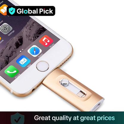 ⚡محرك أقراص فلاش 3 في 1، وحدة تخزين ذاكرة USB 3.0 محمولة عالية السرعة، محرك أقراص فلاش OTG مع محول Type-C مجاني للهواتف/الكمبيوتر الشخصي التي تعمل بنظام Android والمزيد من الأجهزة 