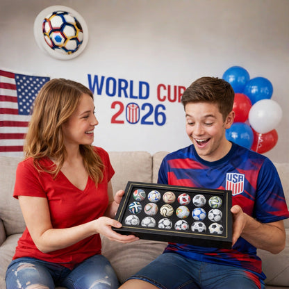 🏆⏳Global Limited 300 Sets Only! Handcrafted Retro Mini Football Set 50% Limited Discount