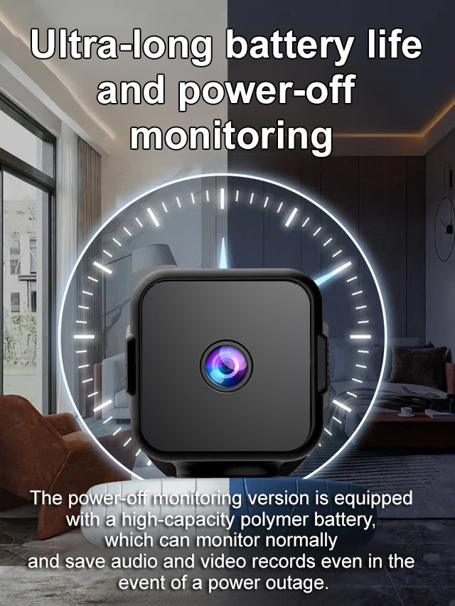 👀 Ultra-Secret HD Camera ❌No Wiring Needed ❌No Drilling Required ✅Can Be Placed Anywhere, Both Indoors and Outdoors ✅Strong Magn