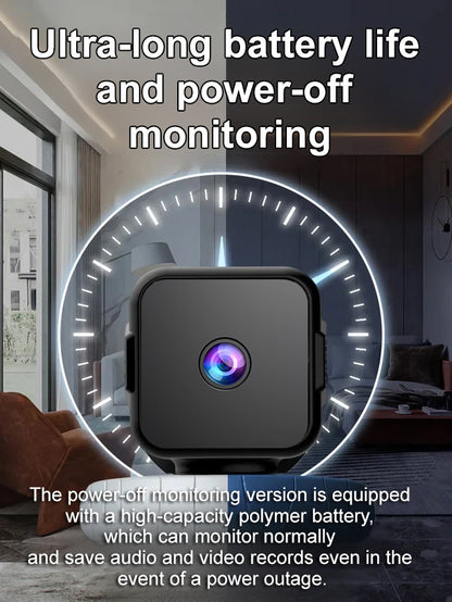 👀 Ultra-Secret HD Camera ❌No Wiring Needed ❌No Drilling Required ✅Can Be Placed Anywhere, Both Indoors and Outdoors ✅Strong Magn