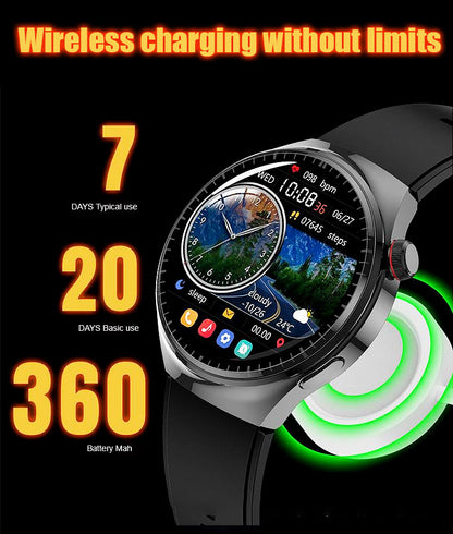 🏆【24-hour health check】HR28 New Blood Sugar Watch ⌚Mount Sinai Hospital physician recommended