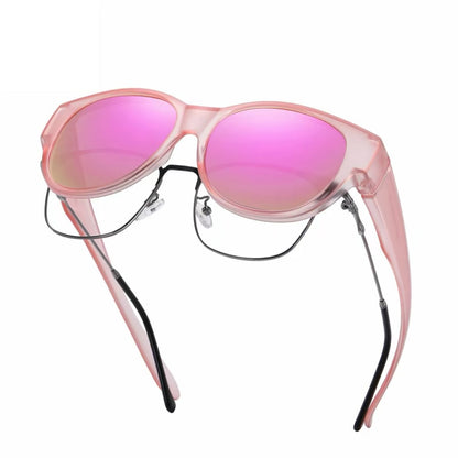 🔥Hot Sale 📢 2025 New Polarized UV400 Protection Trendy Round Cat-eye Sunglasses 😺🕶️