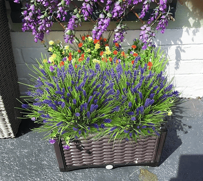 🎁Mother's Day Sale-50% Off!🔥UV Resistant Outdoor Lavender Artificial Flowers