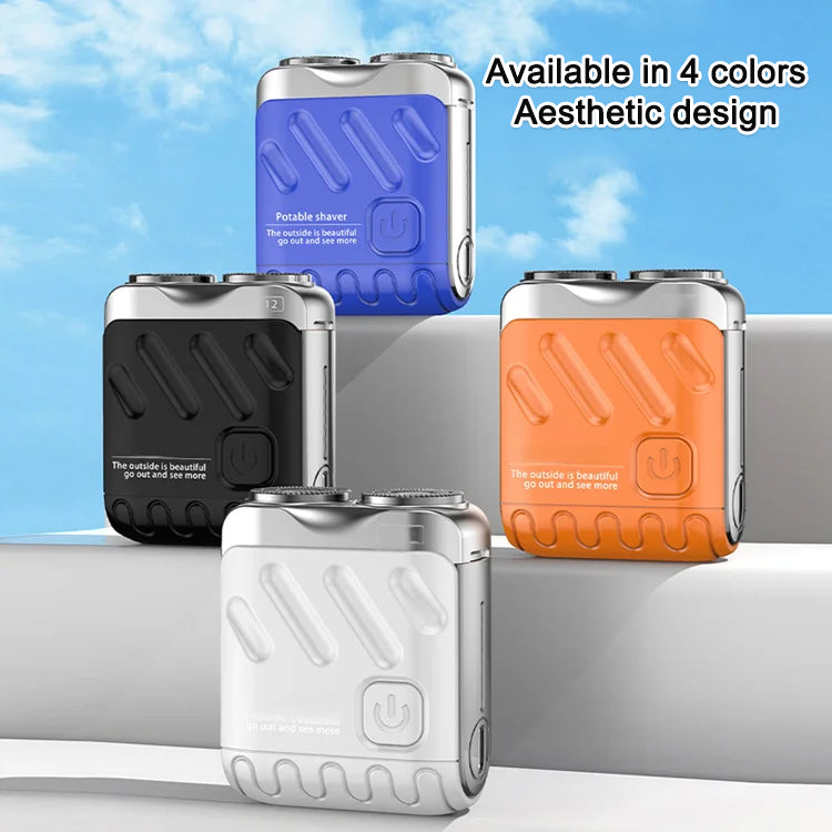 🔥2 For Only $64🔥Small steel cannon suspended magnetic blade shaver