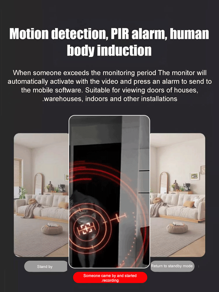 🔥【No wiring, no network】🌟super discreet camera & 💯Tiny and installs in 1 second