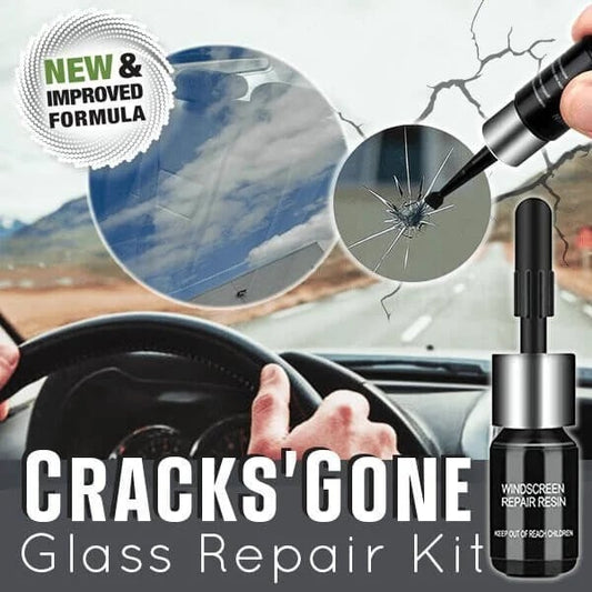 👍BUY MORE GET MORE FREE🔥Cracks Gone Glass Repair Kit (New Formula)