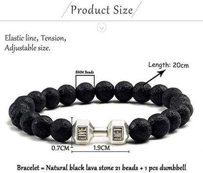 🔥Last day for 50% off-Dumbbell Bracelet, The Symbol Of Fitness Enthusiasts!