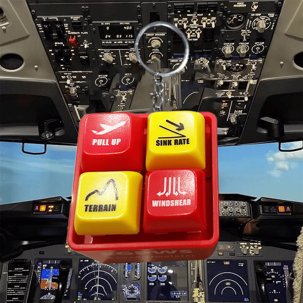 Pilot And Crew Alert Keychain EGPWS Warning Sound Simulator