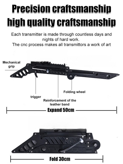 100% Legal Gear, Sniper-Level Accuracy at 100 Meters, Laser-Aiming Slingshot 🎯