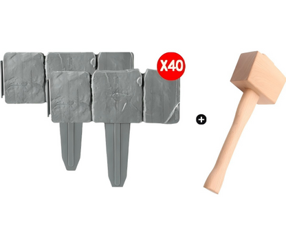 🔥 Hot sale 30% OFF🔥Imitation Stone Garden Fence