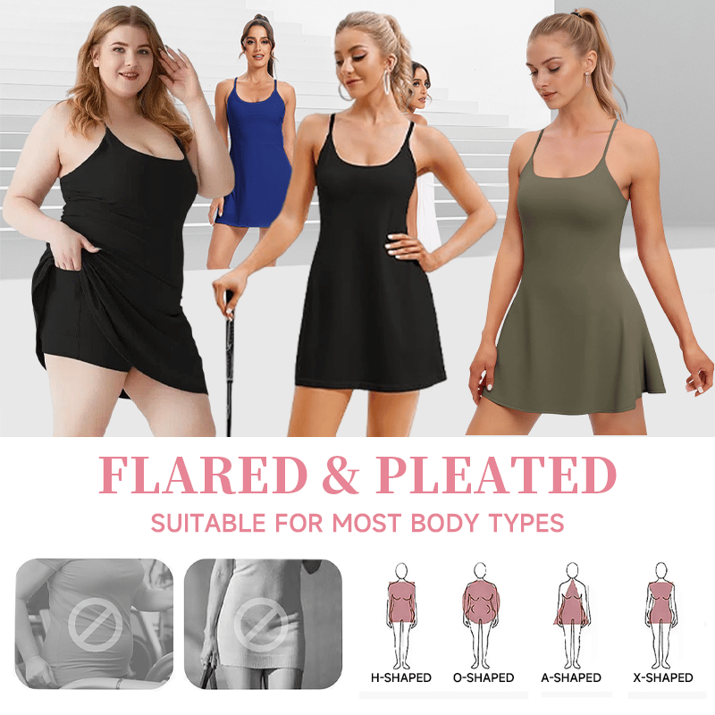 🎁Hot Sale - 50% OFF🔥The Ultimate Tummy Control Backless Active Dress