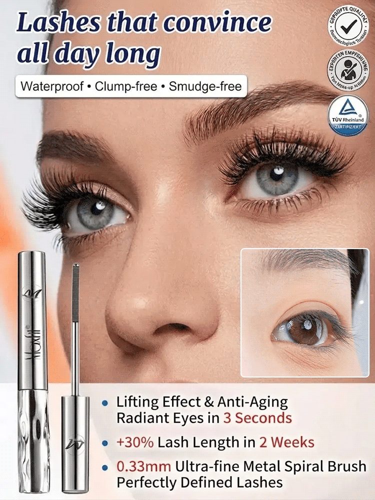 【Buy 1 Grt 1 Free】3-in-1 Metal Mascara | Precision Length & Volume | No More Fake Lashes ✨