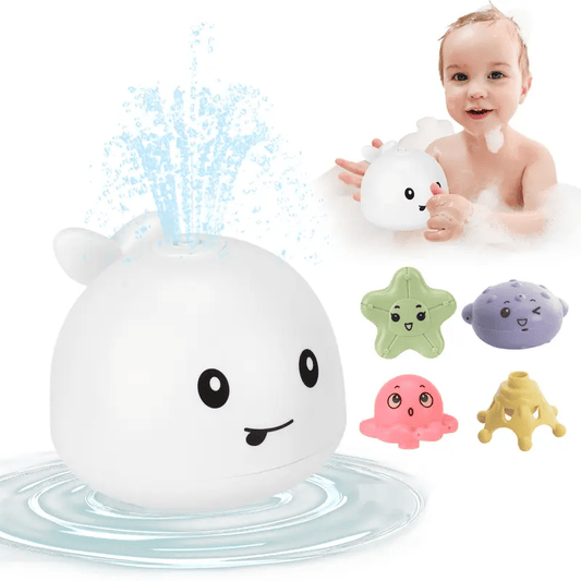🔥Limited offer - 50% Off🚗Water-Activated Glowing Whale Sprayer Toy