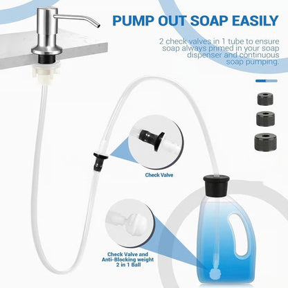 🔥Buy 2 Get 1 Free🔥Dish Soap Dispenser for Kitchen Sink