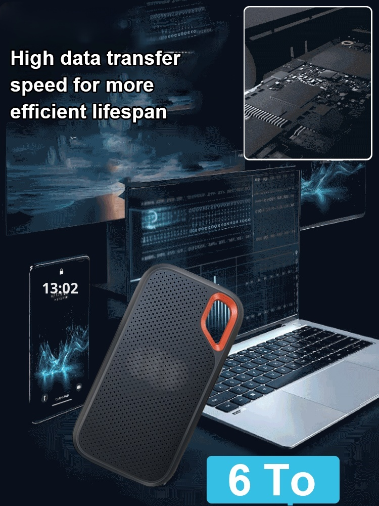 This is newly launched high-speed portable hard drive for this year,50%off ⚡Ultra-high data transfer speed, 2S copy 4K movie.,【Hot Selling】