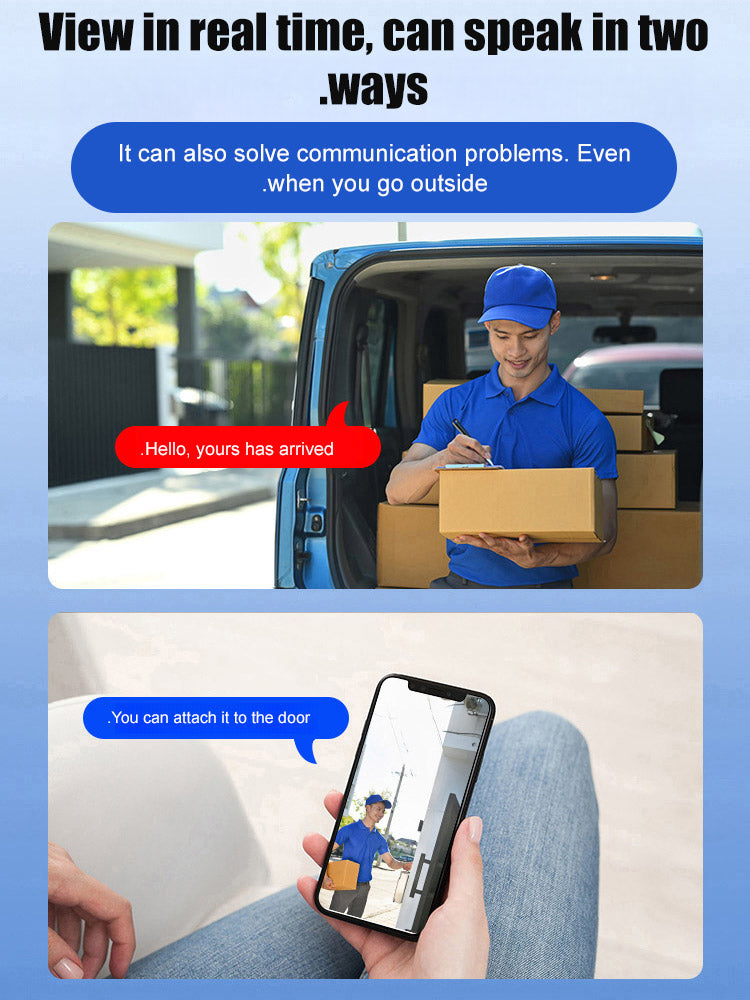 🔥【No wiring, no network】🌟super discreet camera & 💯Tiny and installs in 1 second