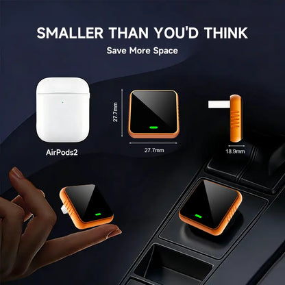 🔥HOT SALE - 2026 Mini Cube Pro 3.0 Wireless CarPlay Adapter: Wireless Auto-Connect for iPhone & Android
