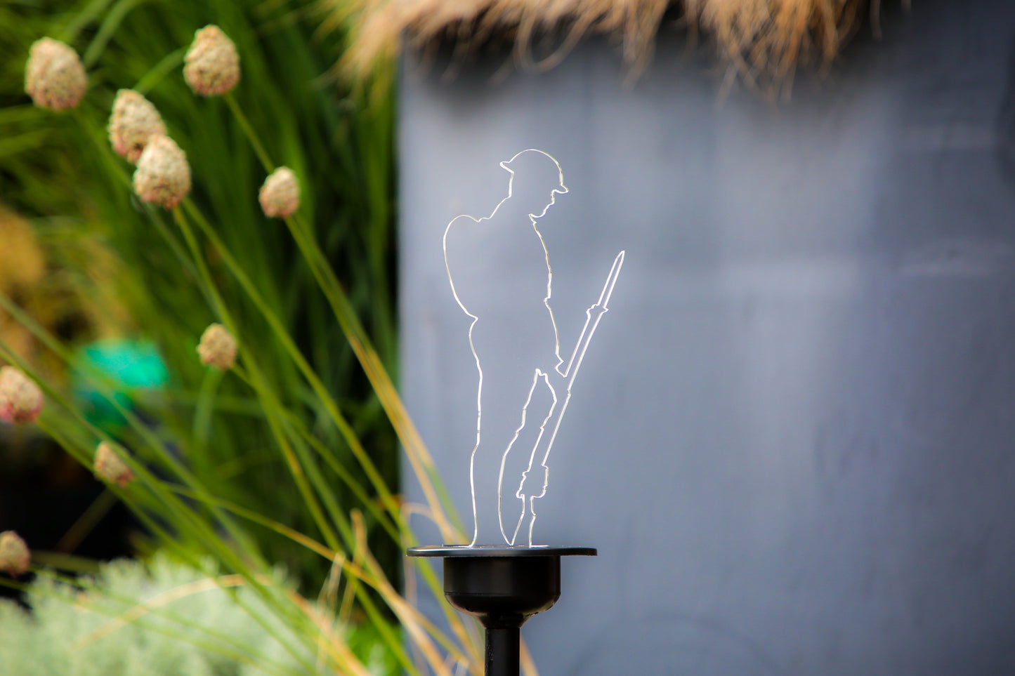 Solar Garden Soldier