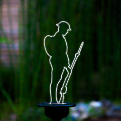 Solar Garden Soldier