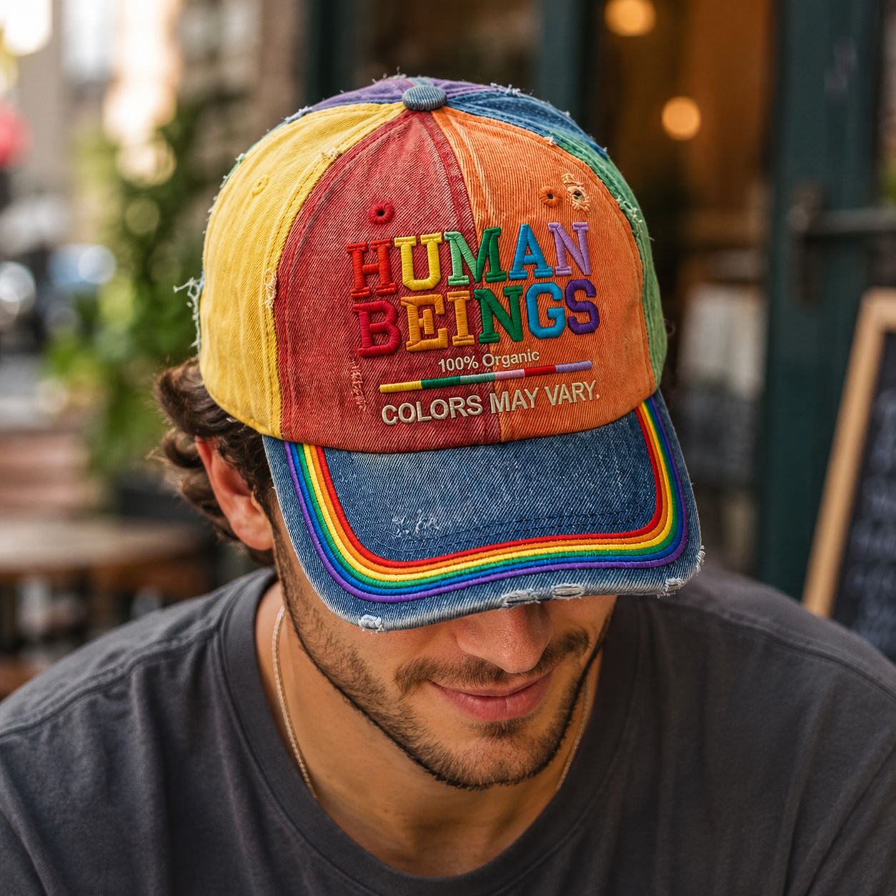 Unisex Human Beings Colors Hat