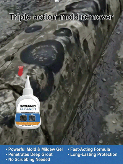 【🔥 Multi-Purpose Mold Removal Gel】 🍃Non-toxic and odorless -⏱️Quickly removes mold and bacteria -✨Gentle on surfaces