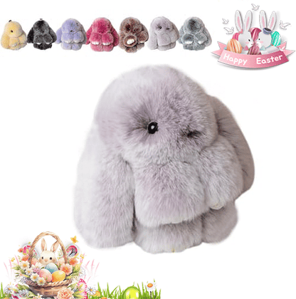 🐰Easter Cute Bunny Plush Keychain - Iron Box Gift🎁Easter Sweet Surprise