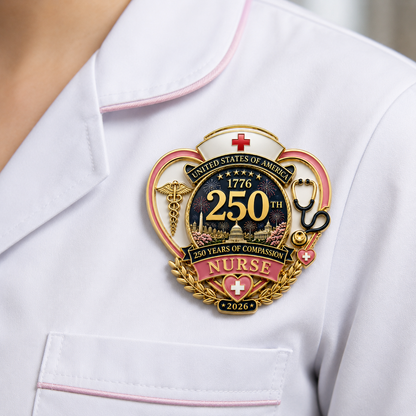 🔥2026 Limited Edition 50% OFF 👩‍⚕️250th Anniversary Nurse Pin🔱