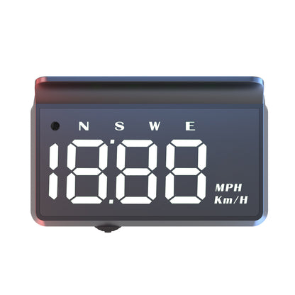 🚀 3D GPS HUD: Plug USB to slash driving risk, No more head-down distraction!