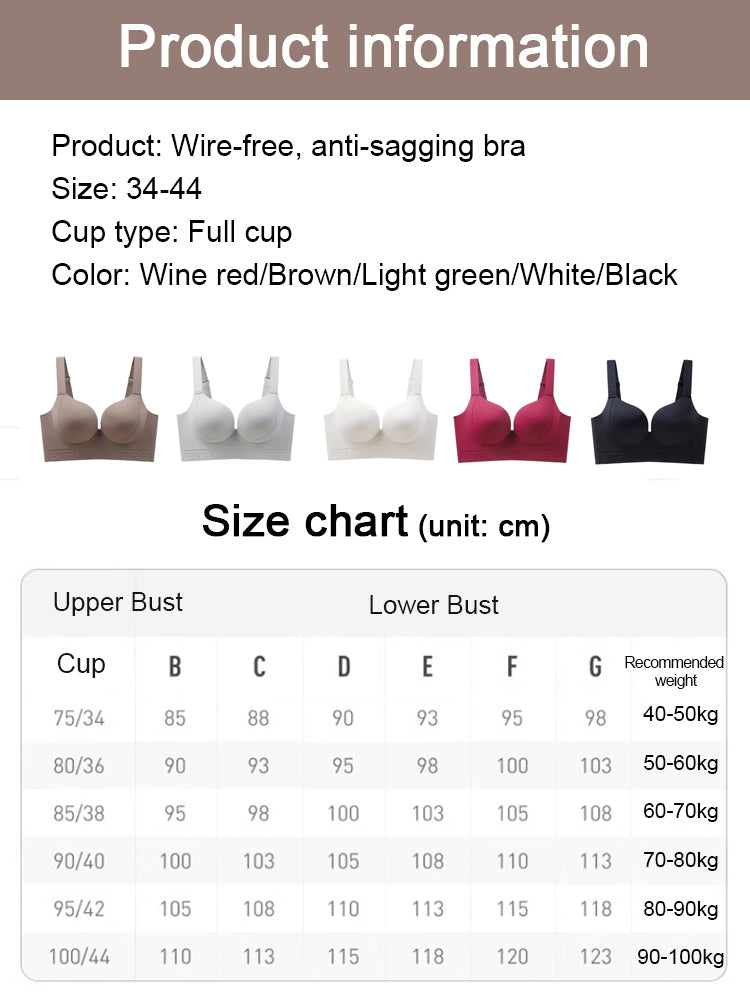 🔥【Zero Negative Reviews】The Ultimate Lift-&-Shape Bra! Invisible & Unbelievably Comfy!