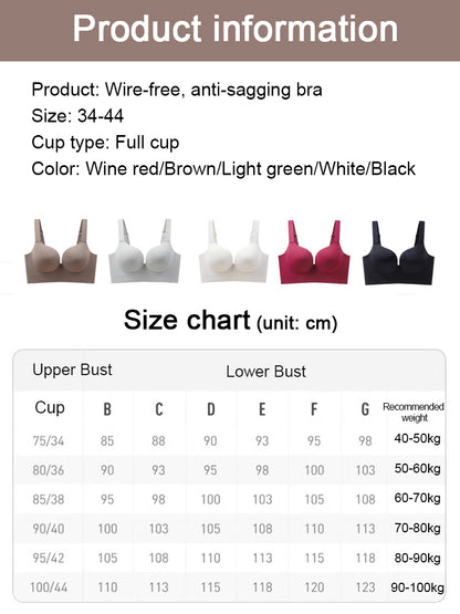 🔥【Zero Negative Reviews】The Ultimate Lift-&-Shape Bra! Invisible & Unbelievably Comfy!