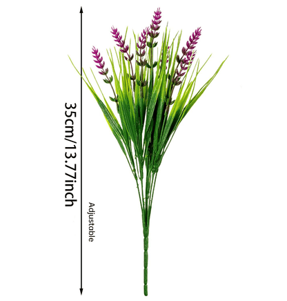 🎁Mother's Day Sale-50% Off!🔥UV Resistant Outdoor Lavender Artificial Flowers