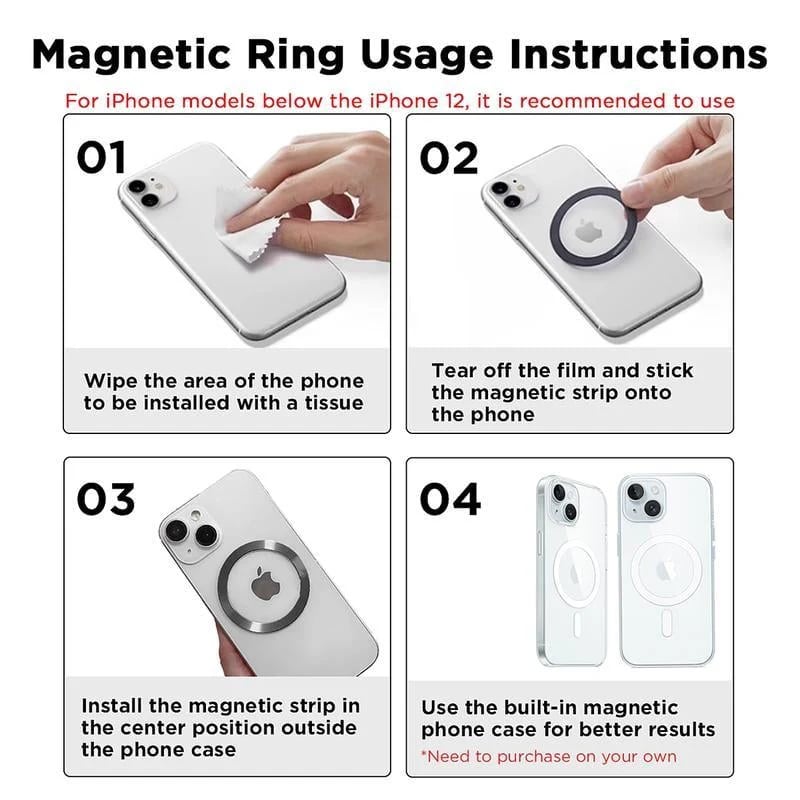🔋🔋🔋 Magnetic Wireless Power Bank for iPhone – 5000mAh