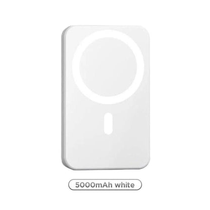 🔋🔋🔋 Magnetic Wireless Power Bank for iPhone – 5000mAh