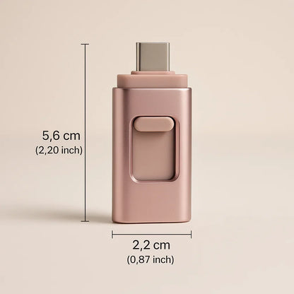 2TB Smartphone Memory USB - Store 500,000 Photos Or 400+ Hours Of Video