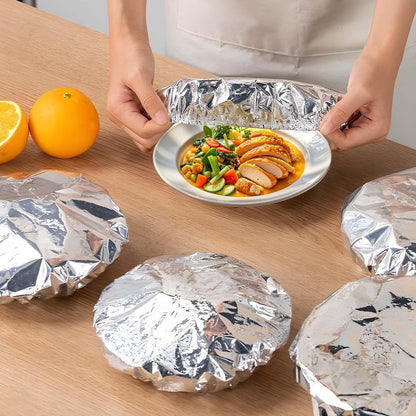 💥Reusable Aluminum Foil Food Covers