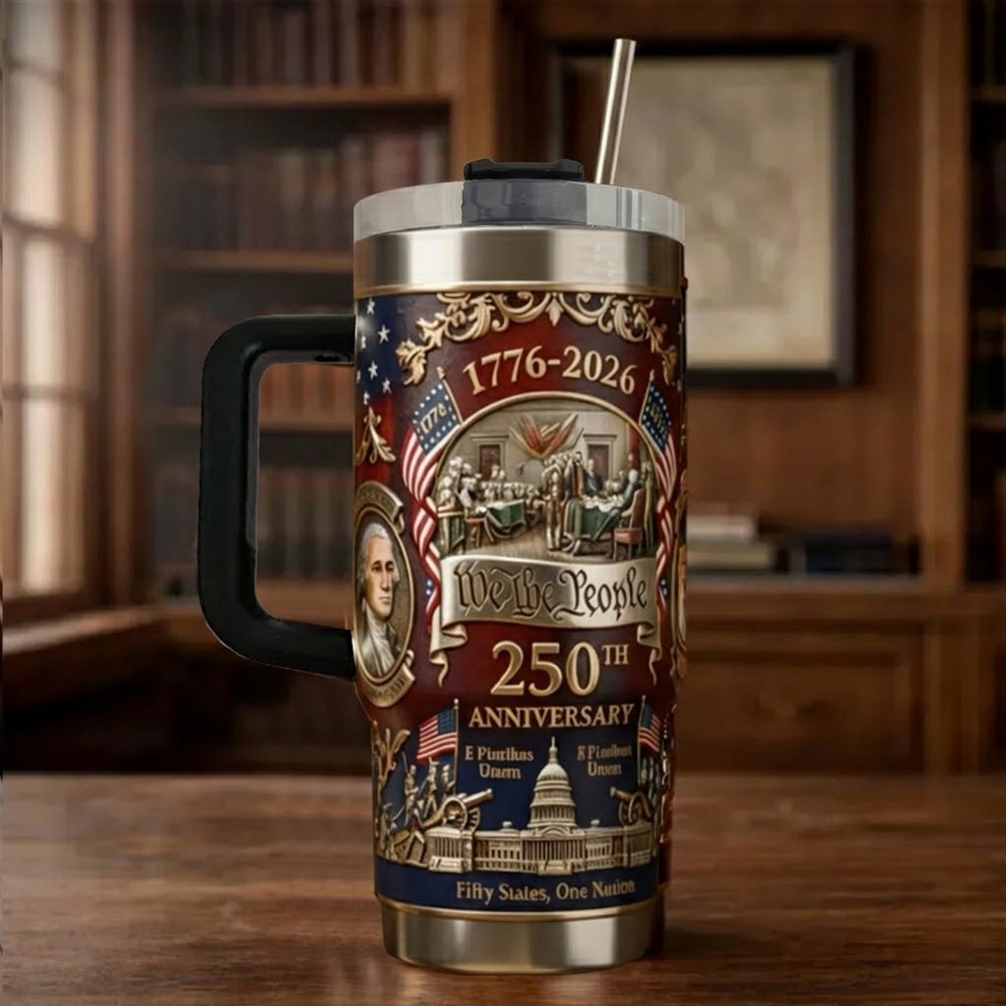 🔥U.S. 250th Anniversary Commemorative Travel Tumbler (1776-2026)
