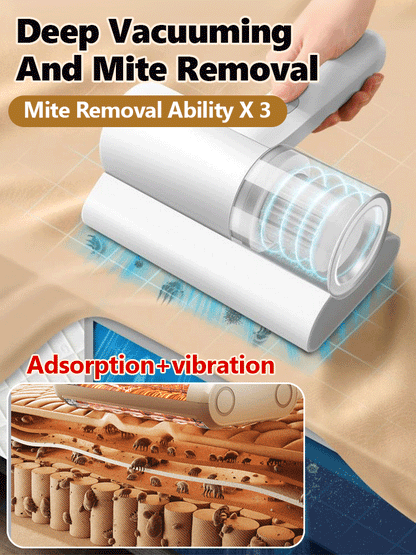 【Government subsidies, free trial】Kill 100% Mites & 99.9% Bacteria💯! Cordless household UV dust mite and sterilizing vacuum cleaner
