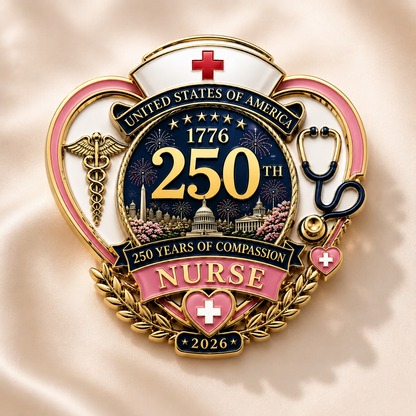 🔥2026 Limited Edition 50% OFF 👩‍⚕️250th Anniversary Nurse Pin🔱