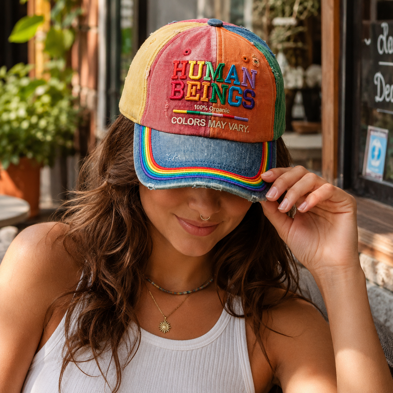 Unisex Human Beings Colors Hat