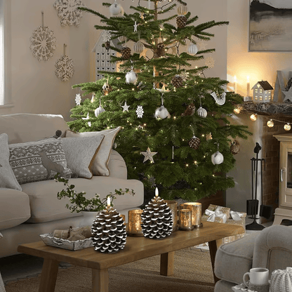 🎁Christmas promotion ✨Flameless Pinecone Candles