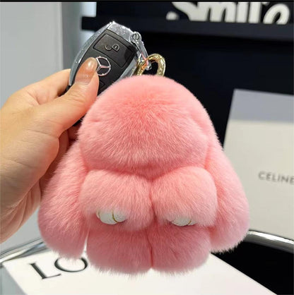 🐰Easter Cute Bunny Plush Keychain - Iron Box Gift🎁Easter Sweet Surprise